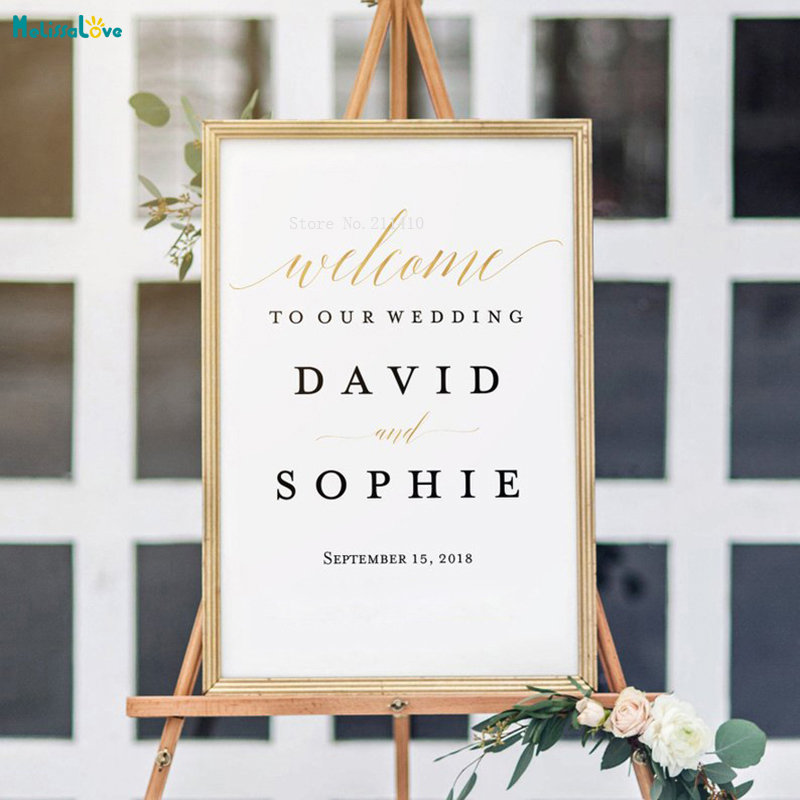 Gold and Black Wedding Welcome - Wedding Package Gold 리뷰 및 가격