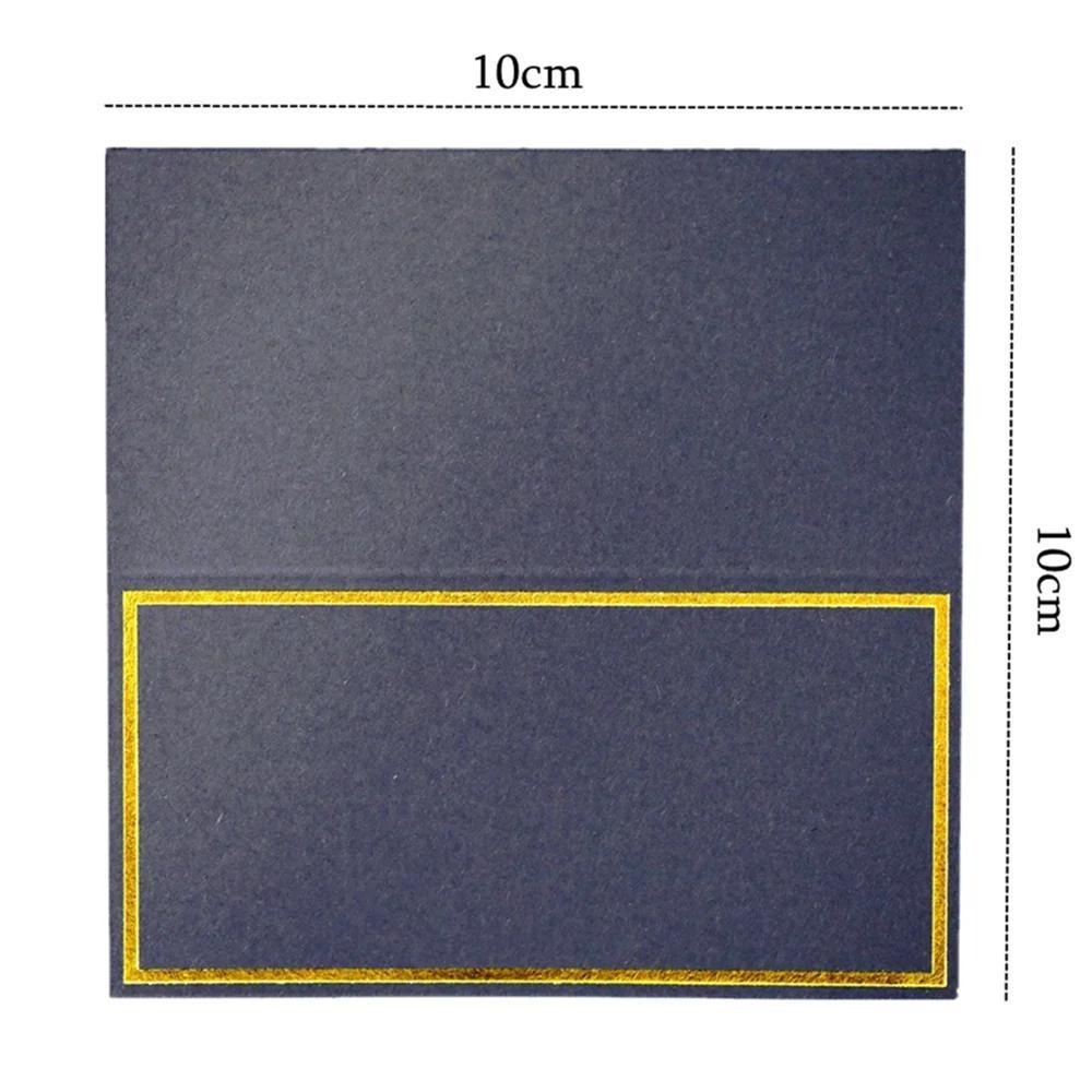 10/20/50pcs Black Gold Name Pl - Table Number Gold 리뷰 및 가격