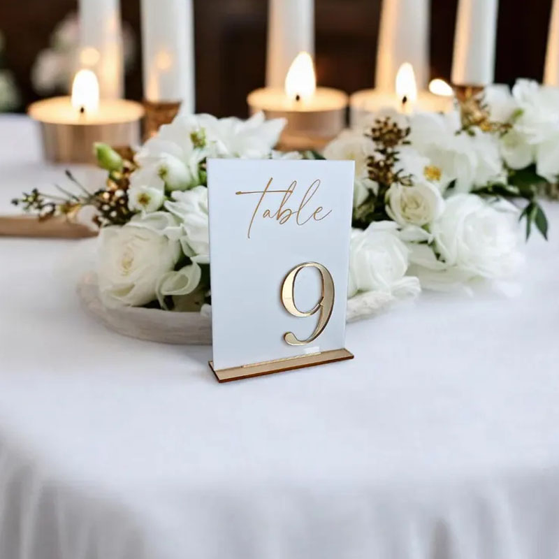 Wedding Table Numbers for Cere - Table Number Gold 리뷰 및 가격