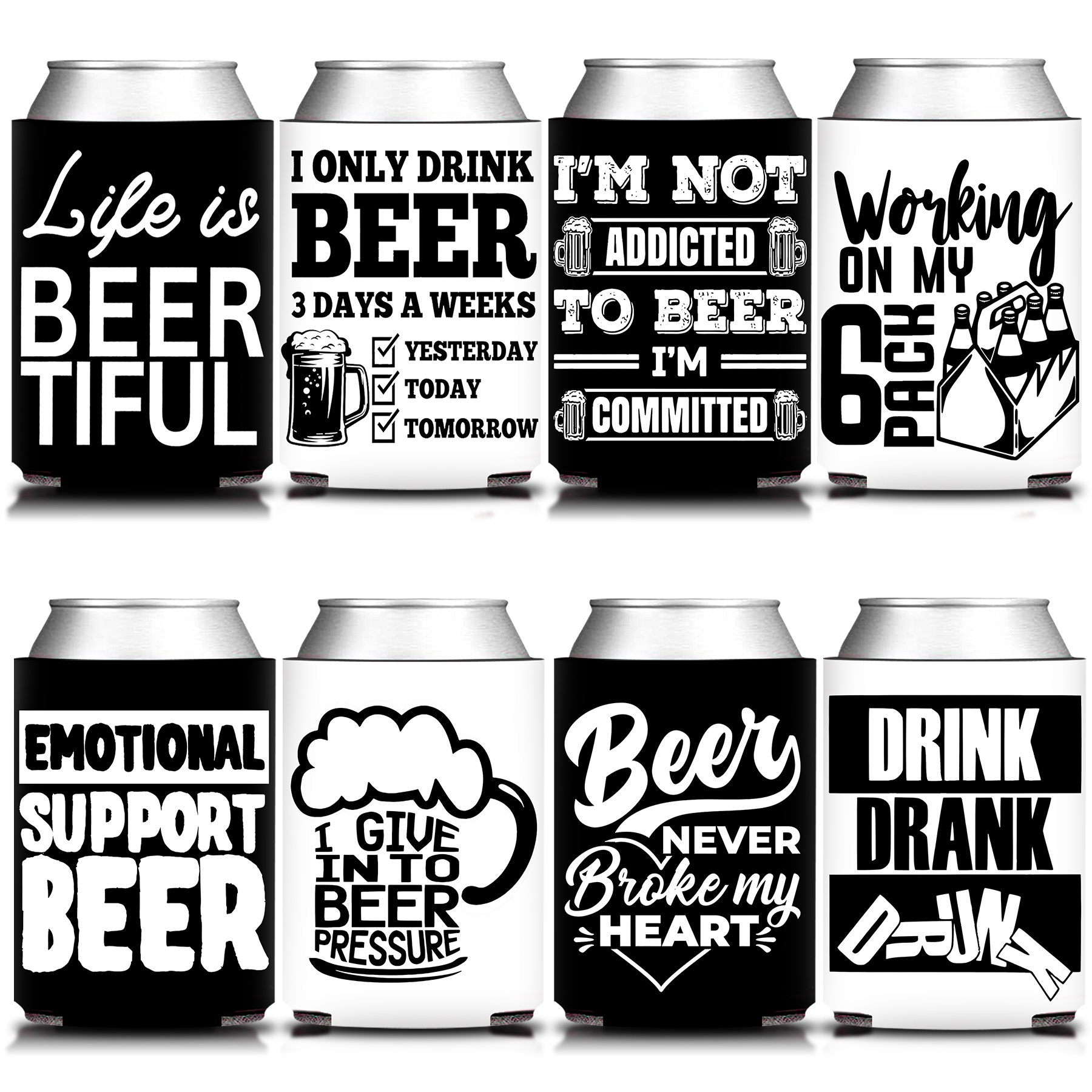 12Pcs, Black White Beer Theme  - Wedding Fountain 리뷰 및 가격