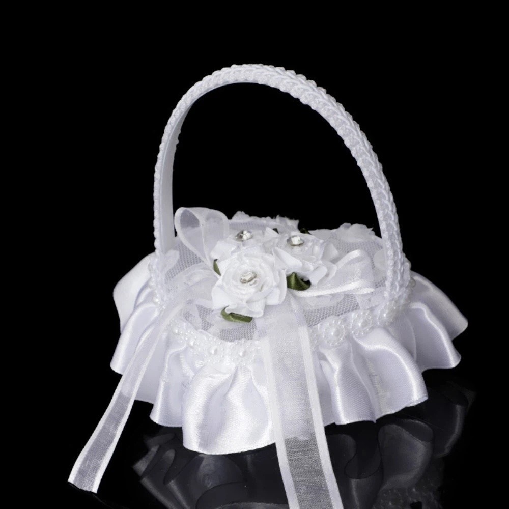 White Lace Heart-shaped Ring B - Ring Bearer Pillow 리뷰 및 가격