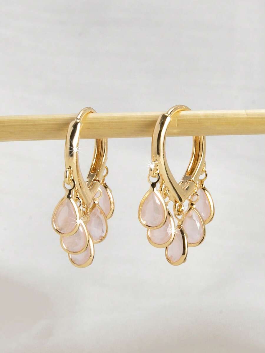 Delicate Gold-Tone Huggie Earr - Wedding Package Gold 리뷰 및 가격